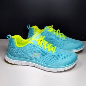 Skechers Skech-Knit Blue-Green Sneakers